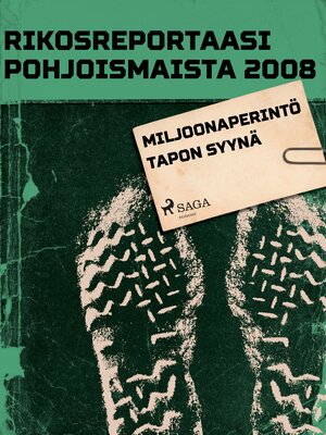 cover image of Miljoonaperintö tapon syynä